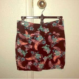 Floral skirt
